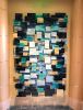 "Waldorf" Glass and Metal Wall Art Sculpture | Wall Sculpture in Wall Hangings by Karo Studios | Waldorf Astoria Beverly Hills in Beverly Hills. Item composed of metal & glass