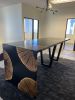 Custom order waterfall edge river table! | Conference Table in Tables by Pelican State Woodworks. Item in contemporary or industrial style