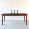 Slim Tapered Leg Dining Table | Tables by What We Make. Item composed of oak wood compatible with rustic and scandinavian style
