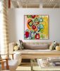 Enrapture🔴 | Oil And Acrylic Painting in Paintings by Darlene Watson Abstract Artist. Item composed of canvas and synthetic