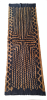 Iskonawa Heritage Mural: Ancestral hand-painted Masterpiece | Table Runner in Linens & Bedding by Sacred Andes Atelier. Item composed of cotton and fiber in minimalism or modern style
