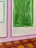 "Studio Belongings" and "Painting, Diary, Calendar" | Oil And Acrylic Painting in Paintings by Michelle Weinberg. Item made of canvas with synthetic