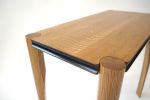 Aviateur Side Table in White Oak | Tables by Geoff McKonly Furniture. Item made of oak wood compatible with mid century modern and contemporary style