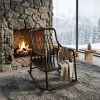 Legacy Imperial Zen Rocking Chair Minimalist Ming Series III | Armchair in Chairs by Dynasty Artisan. Item composed of wood in minimalism or contemporary style