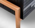 Vind Modern Sideboard in Gold color finish | Storage by Lara Batista