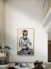 DJ Dragon Fist - Legendary Royalty | Drawing in Paintings by Bringing Life To Art LLC (B.A.T.L. LLC). Item made of canvas with metal works with contemporary & urban style