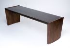 Parenthetical bench | Benches & Ottomans by Eben Blaney Furniture | Farnsworth Art Museum in Rockland. Item composed of wood