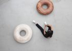 Donut Coffee Table Sugar | Tables by soft-geometry | Private Residence, San Jose CA in San Jose. Item composed of wood and glass