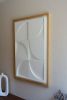 No. 119 Japandi Plaster Wall Relief - Scandinavian Decor | Wall Sculpture in Wall Hangings by Joseph A