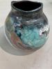 Abstract Raku bulb vase SOLD | Decorative Bowl in Decorative Objects by Le Lef. Item made of ceramic works with contemporary style