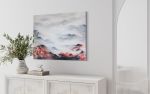 Sweet muse | Oil And Acrylic Painting in Paintings by Francesca Borgo. Item made of canvas with synthetic works with minimalism & contemporary style