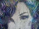 Amy Winehouse a star forever | Oil And Acrylic Painting in Paintings by Virginie SCHROEDER. Item made of canvas compatible with art deco style