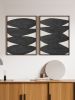 Stillness + Fearless I Affirmations Collection | Oil And Acrylic Painting in Paintings by ART + ALCHEMY By Nicolette Atelier. Item in minimalism or contemporary style