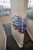 Solstice | Wall Sculpture in Wall Hangings by April Wagner, epiphany studios | Cobo Center in Detroit. Item composed of glass
