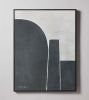 "Alchemy No. 12" I Set of Two I Modern Minimalist Framed Gic | Prints in Paintings by ART + ALCHEMY By Nicolette Atelier. Item composed of wood and canvas in minimalism or japandi style