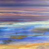 Jersey Sunset painting | Oil And Acrylic Painting in Paintings by Caroline Hall. Item made of canvas & synthetic