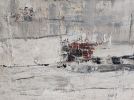 Hiver | Oil And Acrylic Painting in Paintings by Sophie DUMONT.. Item compatible with minimalism and contemporary style