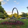 Endless Curve No.5 | Public Sculptures by Wenqin CHEN | Golf Course Heddesheim Gut Neuzenhof in Viernheim. Item made of steel