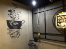 Mural for Coffee Shop in North Jakarta | Murals by Galih Sakti. Item made of synthetic