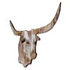 Custom Bull | Wall Sculpture in Wall Hangings by Doug Forrest Studio. Item composed of wood