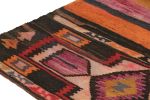 Vintage Persian Kilim in Polychromatic Geometric Patterns | Area Rug in Rugs by Rug and Kilim