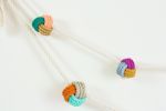 Knot Garland | Ornament in Decorative Objects by Cassandra Smith. Item composed of cotton and fiber in contemporary or coastal style