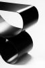 Whorl Console in Matte Black Powder Coated Aluminum | Coffee Table in Tables by Neal Aronowitz. Item composed of aluminum in minimalism or mid century modern style