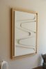 No. 113 Japandi Plaster Wall Relief - Scandinavian Decor | Wall Sculpture in Wall Hangings by Joseph A