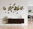"Zen" Series  Gold and Palladium | Sculptures by Debra Steidel. Item composed of ceramic in contemporary or japandi style