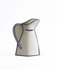 Ceramic Vase ‘Morandi Pitcher - Blue’ | Vases & Vessels by INI CERAMIQUE. Item composed of ceramic compatible with minimalism and contemporary style