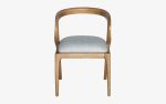 Nana Ashen Wood Dining Chair | Chairs by LAGU. Item composed of wood and fabric