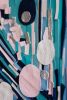 Ocean Joy | Mixed Media by Corrie in Color. Item composed of leather compatible with contemporary style