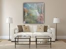 on the river 3 | Oil And Acrylic Painting in Paintings by Juanita Bellavance. Item composed of canvas and synthetic