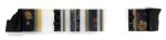 Carbon Footprint #1 Barcode | Wall Sculpture in Wall Hangings by Marcia Stuermer. Item composed of wood & synthetic compatible with boho and minimalism style