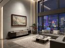 Hand-Painted Silk: Lin Bu Plum Blossom Moon Art on Silk/Xuan | Oil And Acrylic Painting in Paintings by Dynasty Artisan. Item made of wood with fabric works with contemporary & eclectic & maximalism style