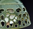 Porcelain hanging pendant lamp 45 | Pendants by Ron Mello Studio Art. Item made of brass & ceramic