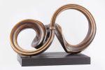 Flow No.1 | Sculptures by Nils Hansen | Hybrid Sculpture Lab Berlin. Item made of bronze works with contemporary & modern style