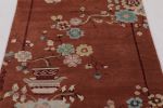 Rug & Kilim’s Chinese Art Deco Rug, Vibrant Florals | Area Rug in Rugs by Rug and Kilim