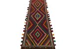 Rug & Kilim’s Contemporary Kilim Runner with Polychromatic | Area Rug in Rugs by Rug and Kilim