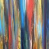 Desert Magic | Oil And Acrylic Painting in Paintings by Kozyuk Gallery. Item made of canvas works with boho & contemporary style