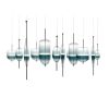 AM2019 FLOW SCULPTURAL SHAPE | Chandeliers by alanmizrahilighting | New York in New York. Item made of aluminum & glass