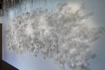 Ice | Wall Sculpture in Wall Hangings by Carson Fox Studio | Memorial Sloan Kettering Cancer Center in New York. Item composed of synthetic