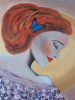 El canto de una mariposa, me enseña a escuchar | Oil And Acrylic Painting in Paintings by Elena Parau. Item made of canvas works with contemporary & country & farmhouse style