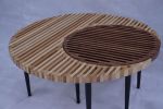 Sun And Moon Table | Coffee Table in Tables by Negative Design Co.. Item made of wood with metal works with minimalism & contemporary style