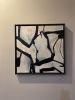 Black White | Oil And Acrylic Painting in Paintings by Niki J Sands. Item composed of canvas & synthetic