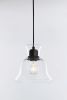 Salute Bell Pendant | Pendants by SEED Design USA. Item composed of steel and glass