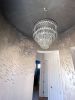 Hallway custom plaster art | Paneling in Wall Treatments by Aniko Doman. Item made of synthetic