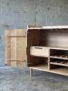 The Shenandoah Liquor Cabinet - Qtr Sawn White Oak | Storage by Handhold Studio, Craft + Design. Item made of wood compatible with modern style