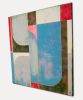 The Maze Blue and Pink | Oil And Acrylic Painting in Paintings by Ronald Hunter. Item made of canvas works with contemporary & industrial style