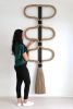 The Element | Macrame Wall Hanging in Wall Hangings by YASHI DESIGNS | Stanly Ranch, Auberge Resorts Collection in Napa. Item composed of oak wood and cotton in contemporary or country & farmhouse style